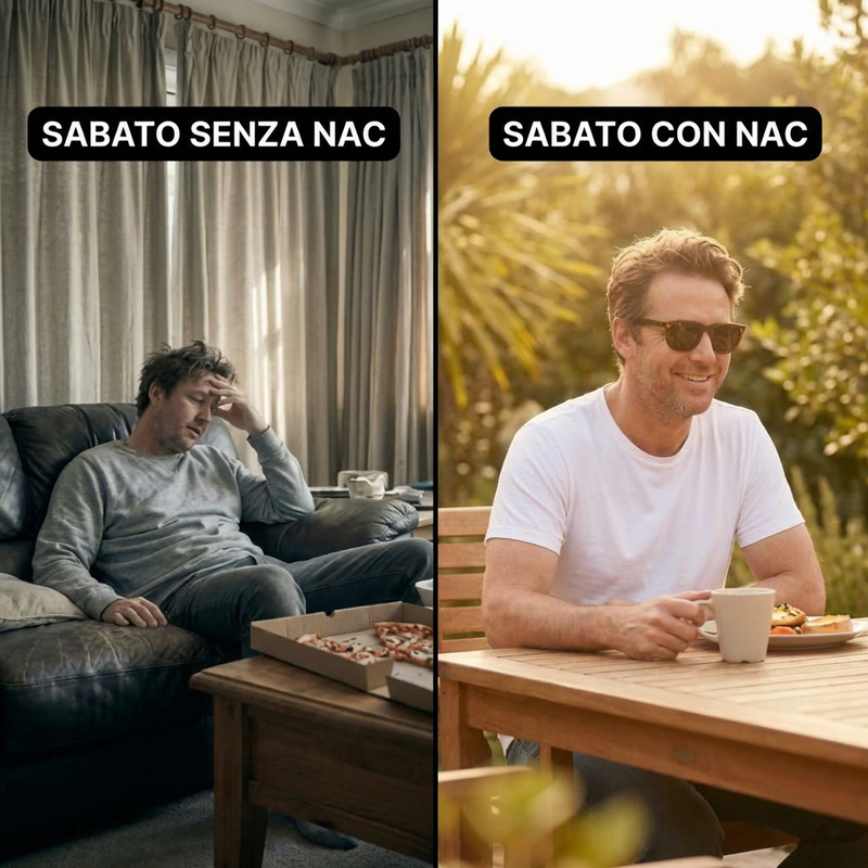1. Niente più hangover che durano tutto il weekend.