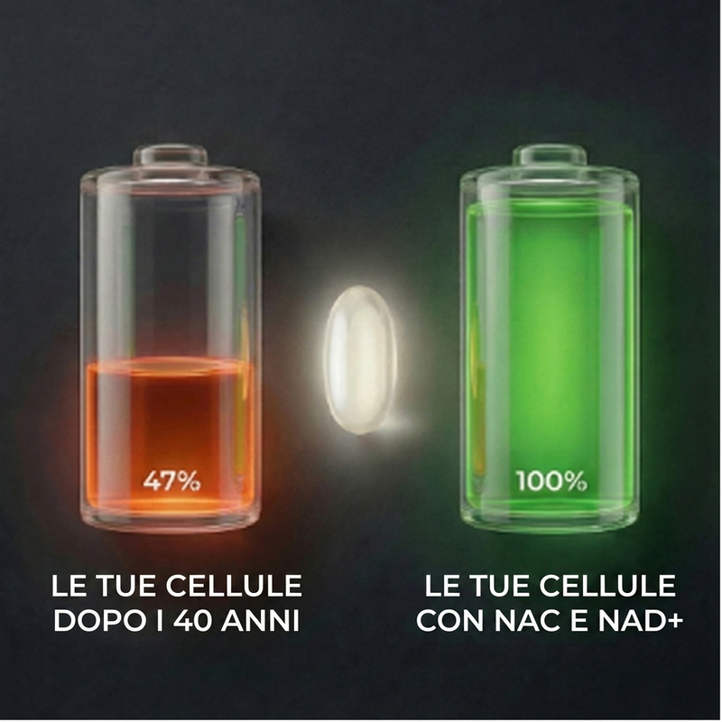 6. L'unica softgel che depura il fegato e inverte il calo di NAD+.